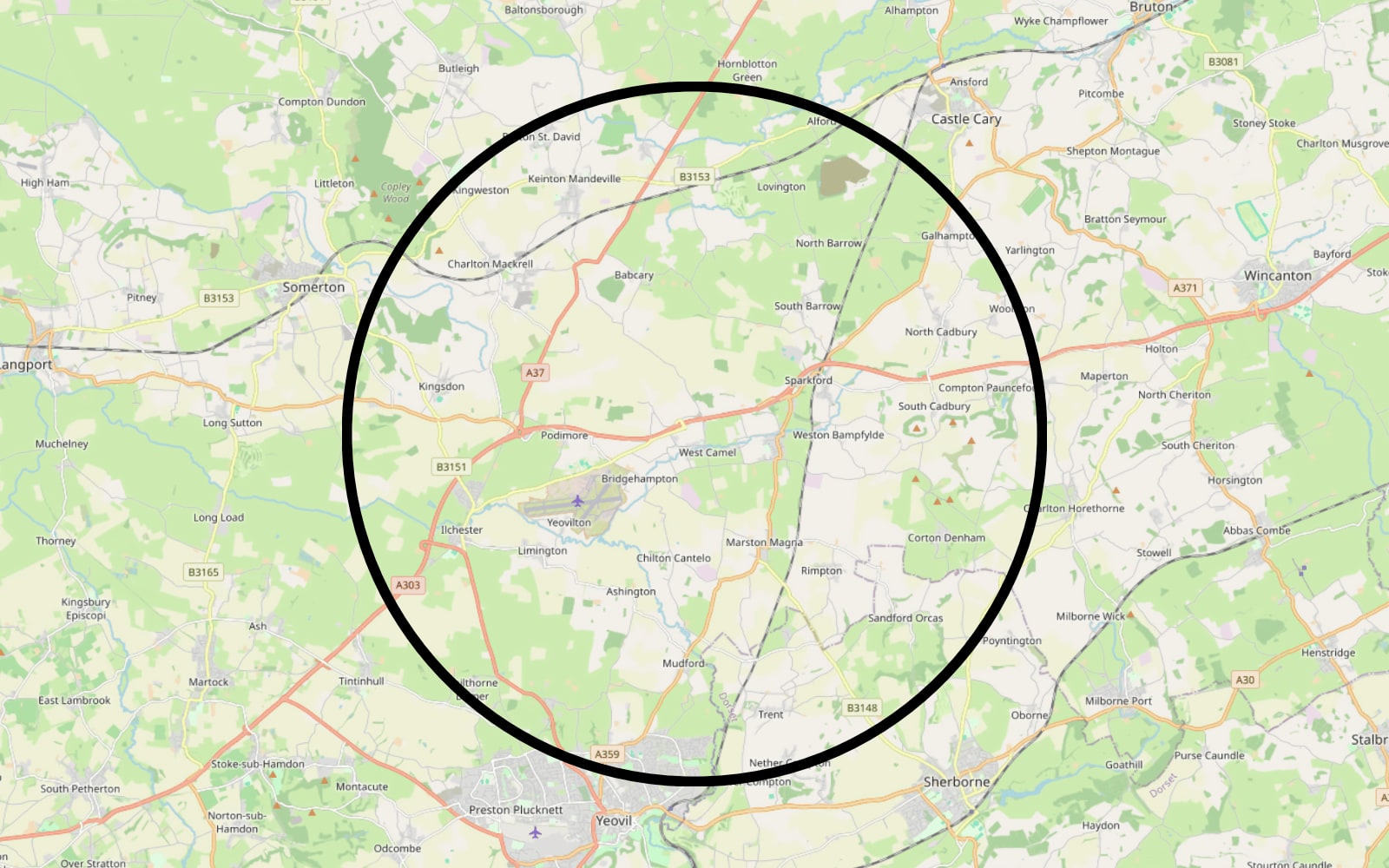 Sarah Walks Dogs coverage map